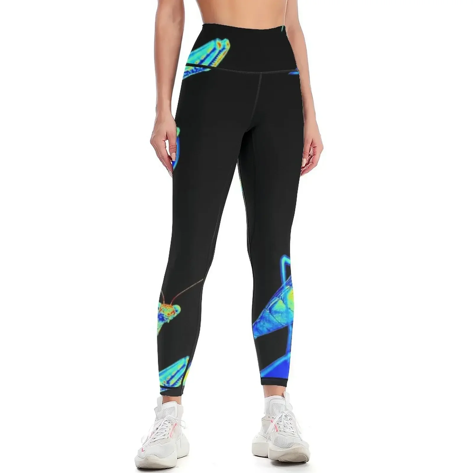 

Praying Mantis Heatmap Leggings Training pants legings for fitness legging push up Women's sports pants Womens Leggings