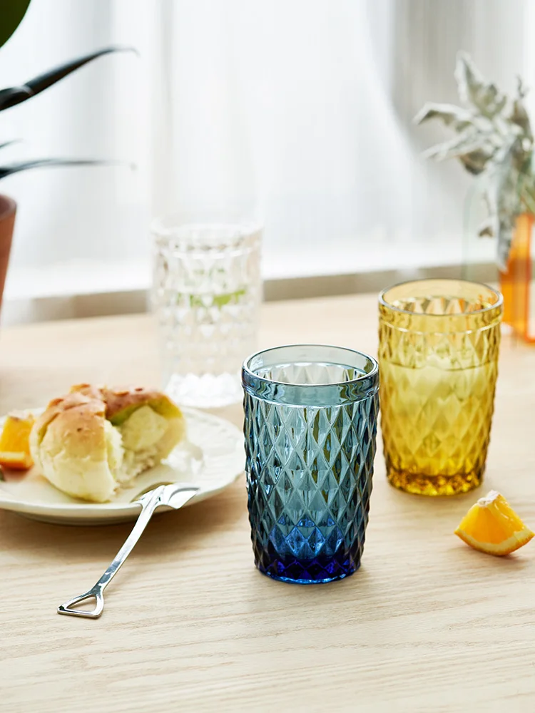 Bicchiere rotondo portatile nordico colorato tazza riutilizzabile creativa vino bicchiere da Champagne whisky Cocktail Caneca prodotti per la casa