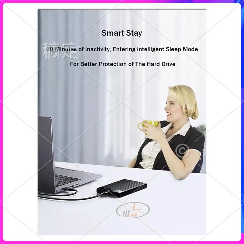 

AP-Type-C Portable Hard Drive Chassis Intelligent Digital Display 2.5 Inch Laptop External SATA Serial Port U25T