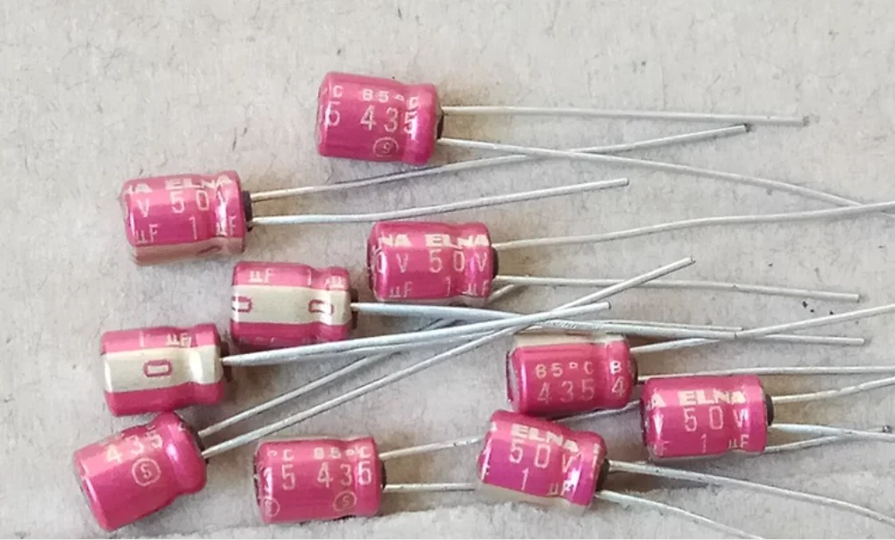 30pcs/lot Original Japanese Elna 50V 1UF R3A 4X5mm ultra small volume electrolytic capacitor for audio free shipping