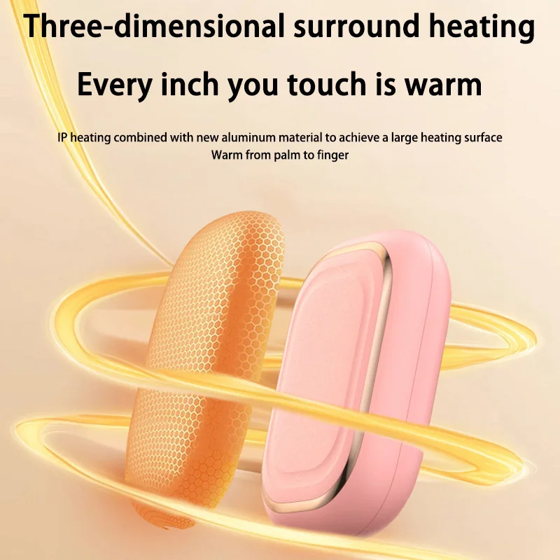 Xiaomi Rechargeable Hand Warmer Portable USB Electric Hand Warmer Adjustable Temperature Essential for Winter Outdoor Activities