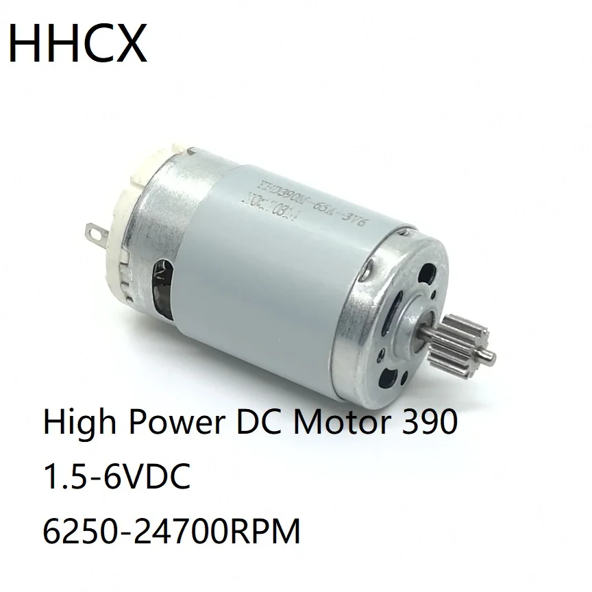 รีวิว RS-390 โมเตอร์ DC ขนาดเล็ก 390 สำหรับเครื่องมือไฟฟ้าและของเล่น DIY