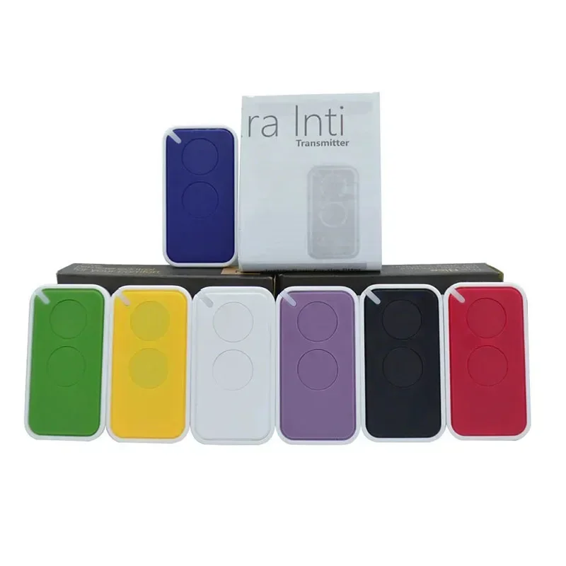 รีโมทคอนโทรลไร้สายคุณภาพสูง 433MHz สำหรับประตูม้วน ประตูรั้วแบบยืดหดได้ ใช้งานง่าย คัดลอกสัญญาณได้