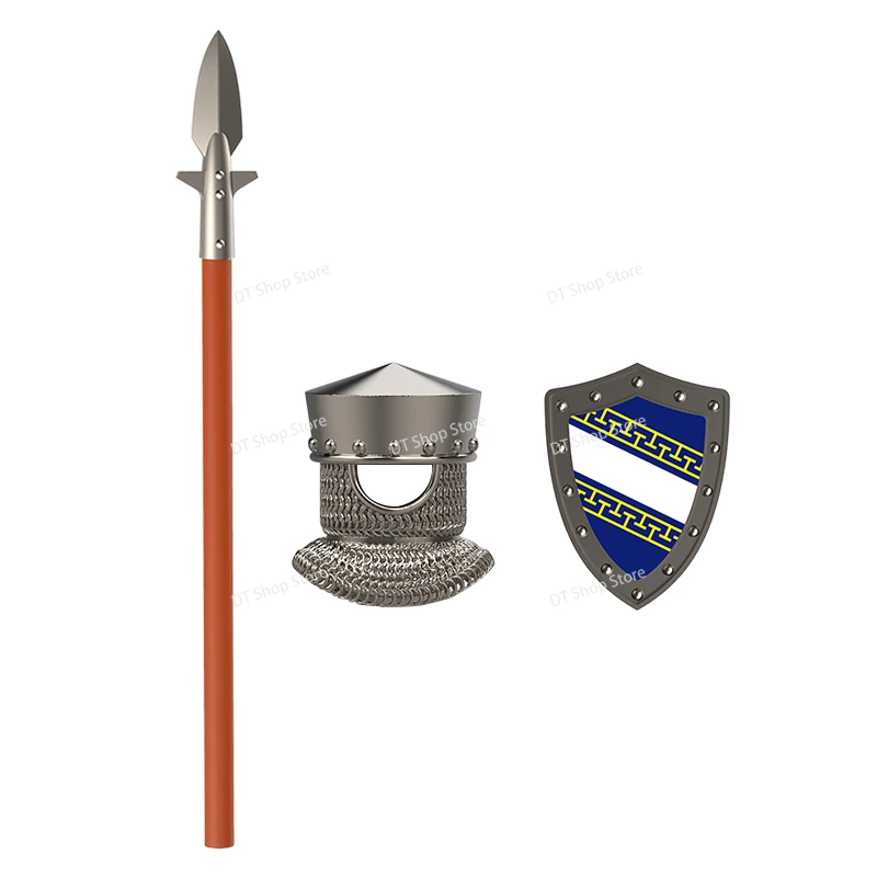 Nieuwe Lopen Militie Creatieve Decor Bouwstenen Modellen Soldaten Bricks Accessoires Wapens Speelgoed Voor Kinderen Geschenken YL005-008