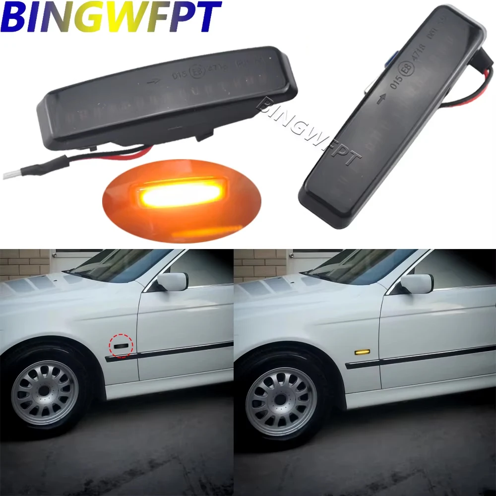 Good Quality Dynamic Turn Signal Light Side Marker Fender Sequential Lamp Indicator For BMW 5 Series E39 1995-2003 M5