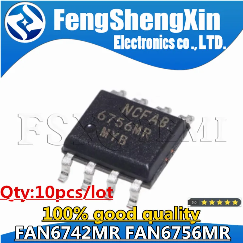 

10pcs FAN6742MR FAN6756MR FAN6742 FAN6742 SG6742 6742HR FAN6742MRSYB 6756MR FAN6756MRMYB sop-8 Chips