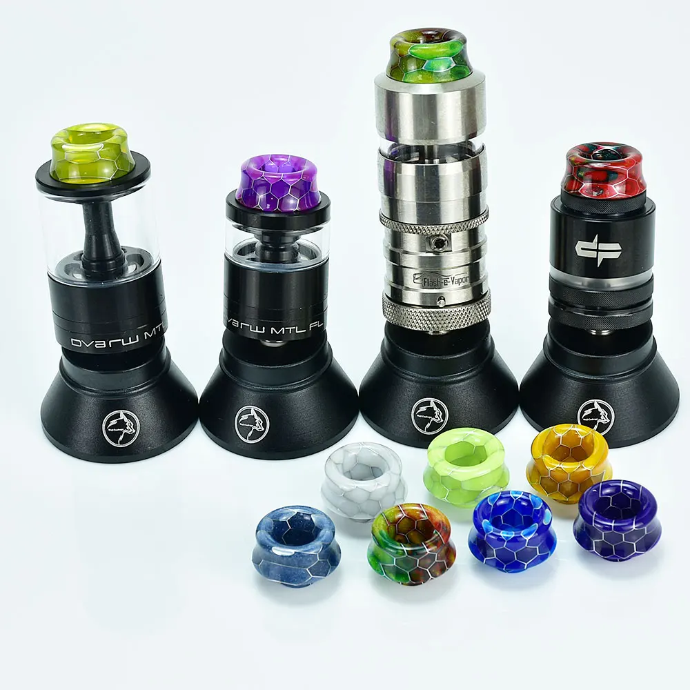 Wolfcoolvape 510 طرف بالتنقيط vape ملحقات السجائر الإلكترونية الراتنج 510 mtl طرف بالتنقيط لـ dvarw mtl cl rta/mtl rta