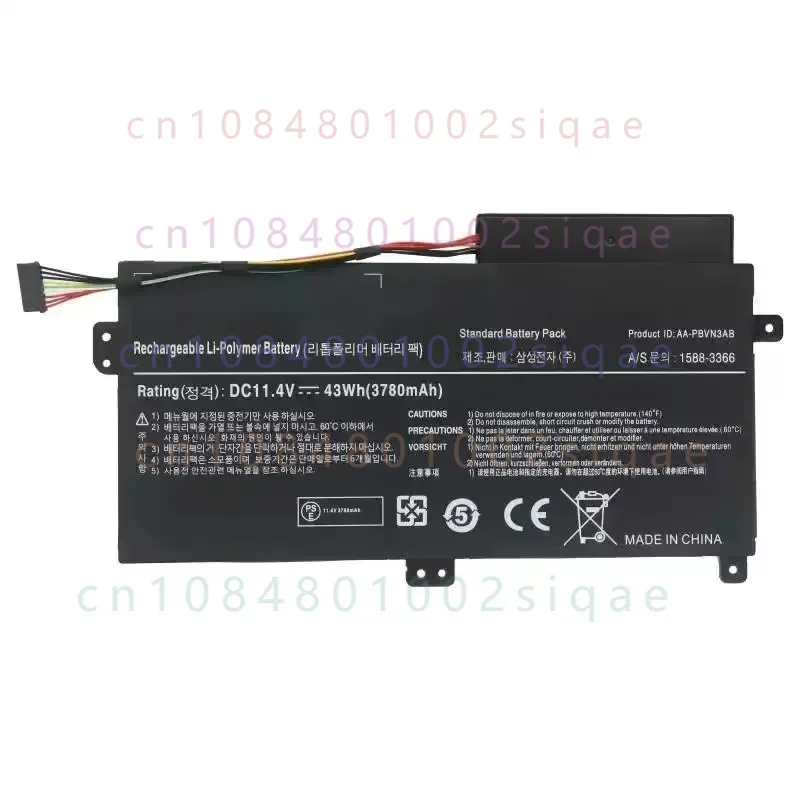 AA-PBVN3AB Laptop Battery For SAMSUNG NP370R4E NP370R5E NP370R5V NP450R4E NP450R5E NP450R4V NP450R5V NP470R5E NP510R5E