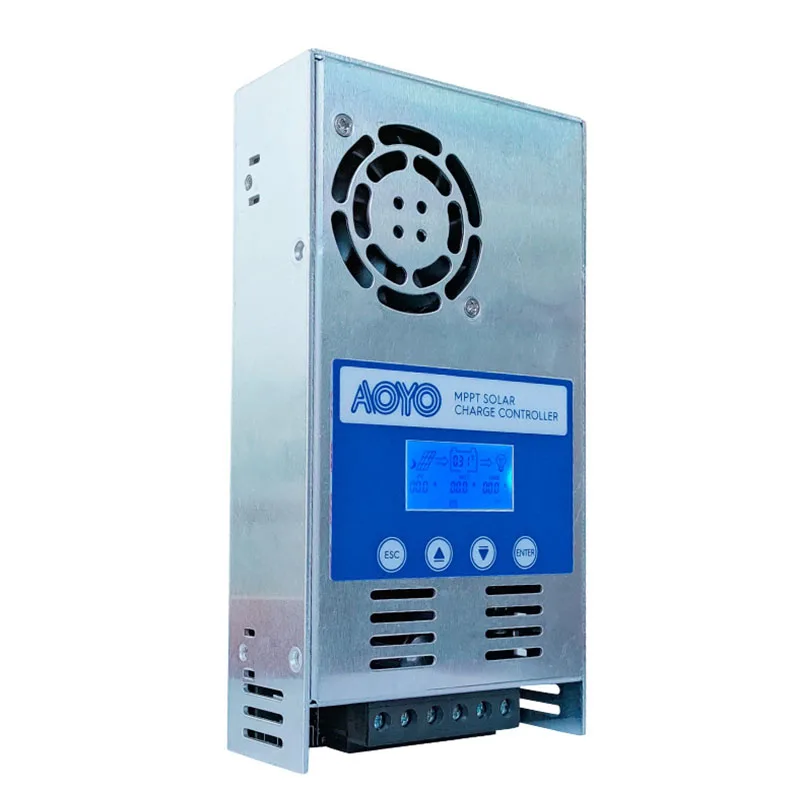 MPPT 60A 40A LCD Solar Charge Controller 12V 24V 36V 48V Auto Battery Solar Panel Smart Regulator Support