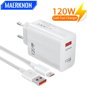 120W USB şarj hızlı şarj QC3.0 USB C kablo tipi C kablo cep telefonu şarj iPhone Huawei Samsung Xiaomi hızlı şarj