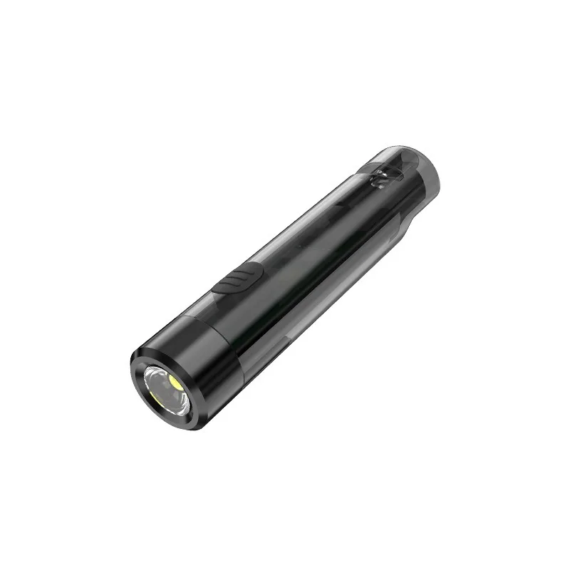 Portable Flashlight Type C Charging Whistle Light Cap Clip Light Gift Flashlight Keychain Light Outdoor Camping Hiking Fishing