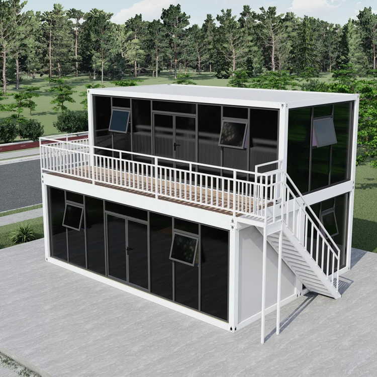Custom Modular Prefabricated Homes Rapid Build Demountable Wooden Containers for Home Use Made From Sandwich Panel Material