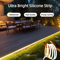 10M 20M 30M COB Neon Strip Light 288LEDs/M Pure Silicone Tube Waterproof Soft 220V 110V String Lamp For Garden Villa Yard Pool
