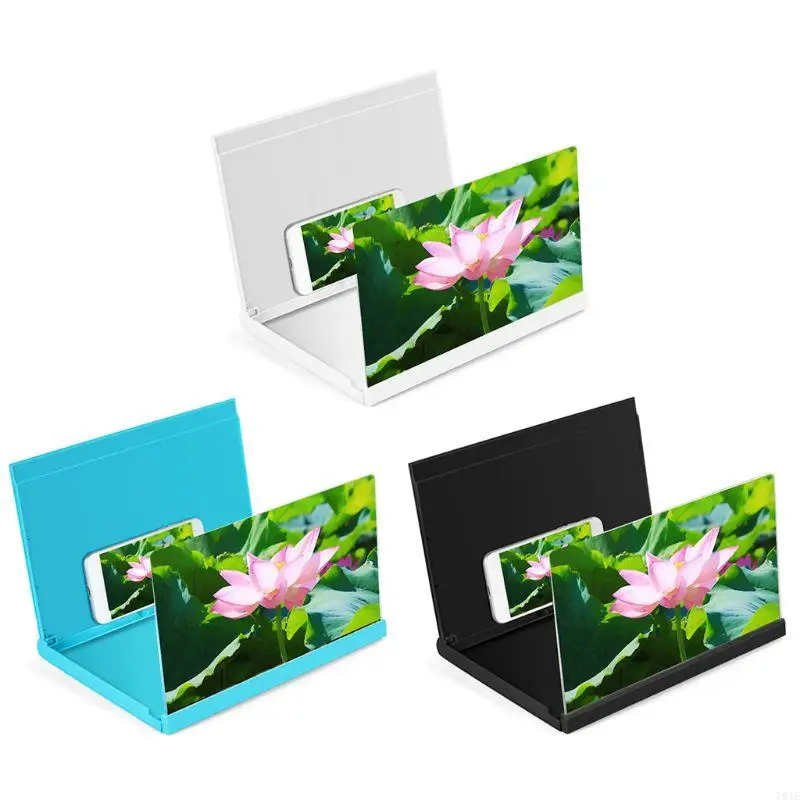 

781E Screen Video Magnifier Folding Enlarged Movie Amplifying Projector Base Portable