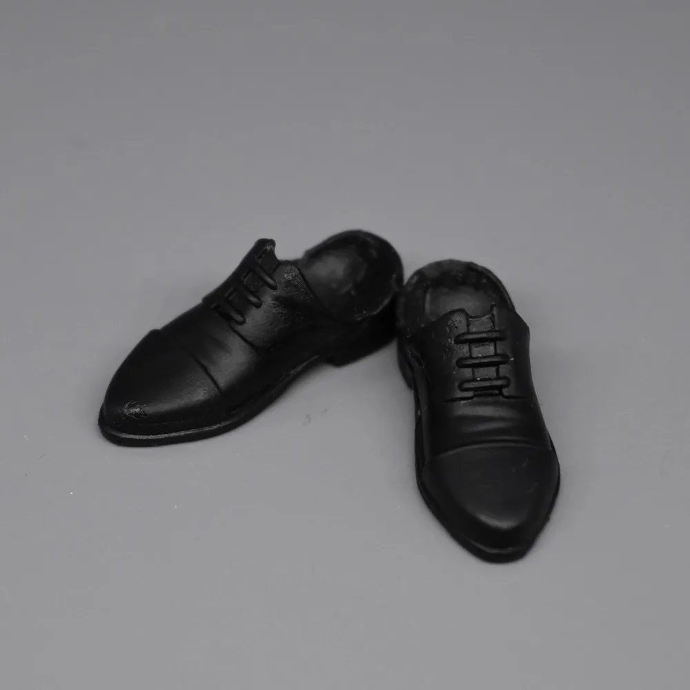 

Snail 1/12 Soldier Toy Black Simple Leather Shoes DIY Modification Fit 6'' Action Figure Body In Stock