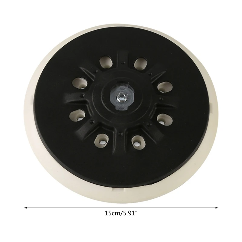6 ''/150 มม.ฟรี Sanding Pad Multi-Hole Sander Backing Pad HOOK LOOP Polisher เครื่องมือสำหรับ ETS 150/3 Dropship