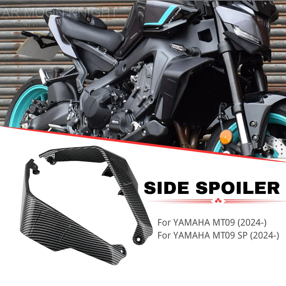 

mt09 Side Spoiler For YAMAHA MT09 MT-09 SP 2024- Motorcycle Downforce Naked Side Wings Deflector Radiator Side Panels Protector