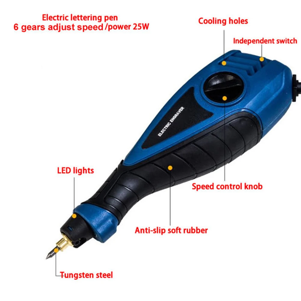 

Lettering Pen Electric Engraver Engraving For Glass For Metal Jewelry Jewelry Carving Pen Metal 220V Tools Carving Pen Useful