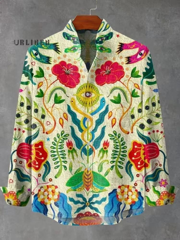 2026 New Men's Hawaiian Shirt, Men's 3D Printed Short-Sleeve Shirt, Beach Vacation Linen Shirt