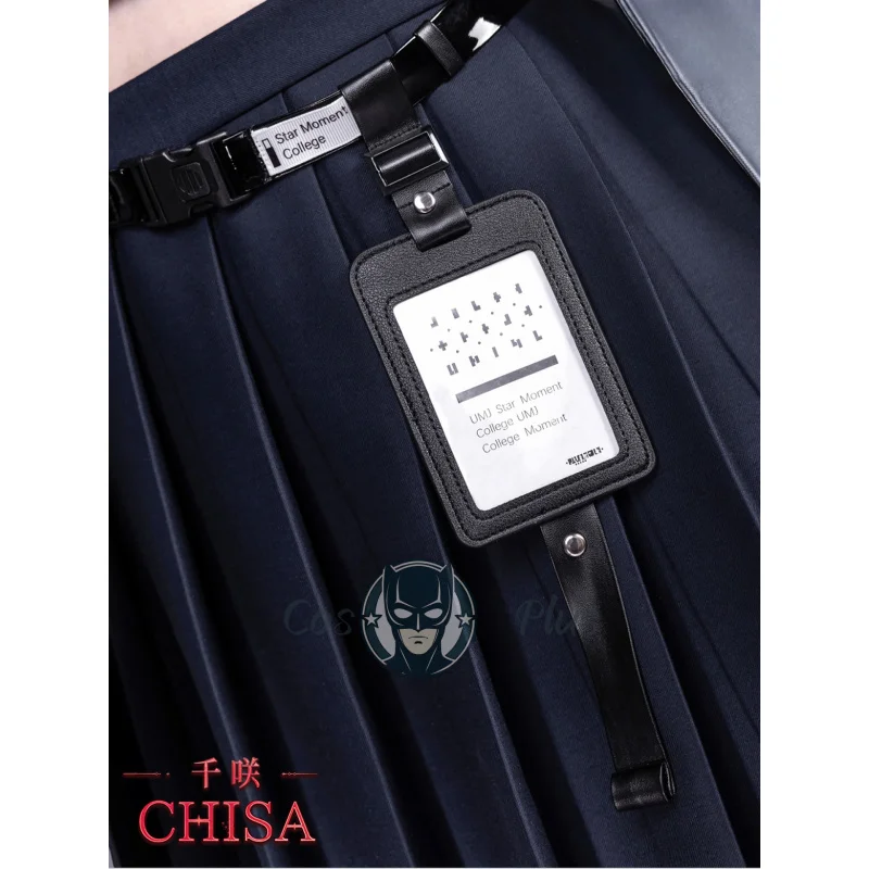 New Game Wuthering Waves Chisa Cosplay Costume Sweatshirt JK Skirt Outfit Halloween Carnival Uniform Christmas Party for Women