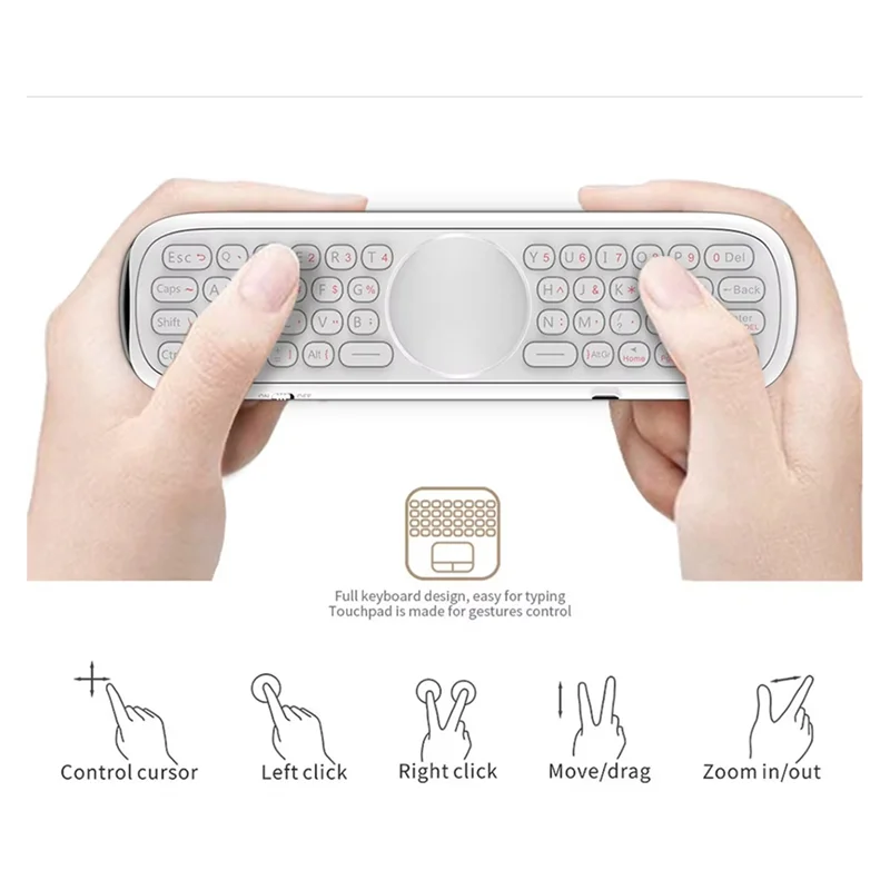 

C9-Q40 Voice Remote Control 2.4G Wireless Keyboard Air Mouse IR Learning Micro-Type Gyro Backlit