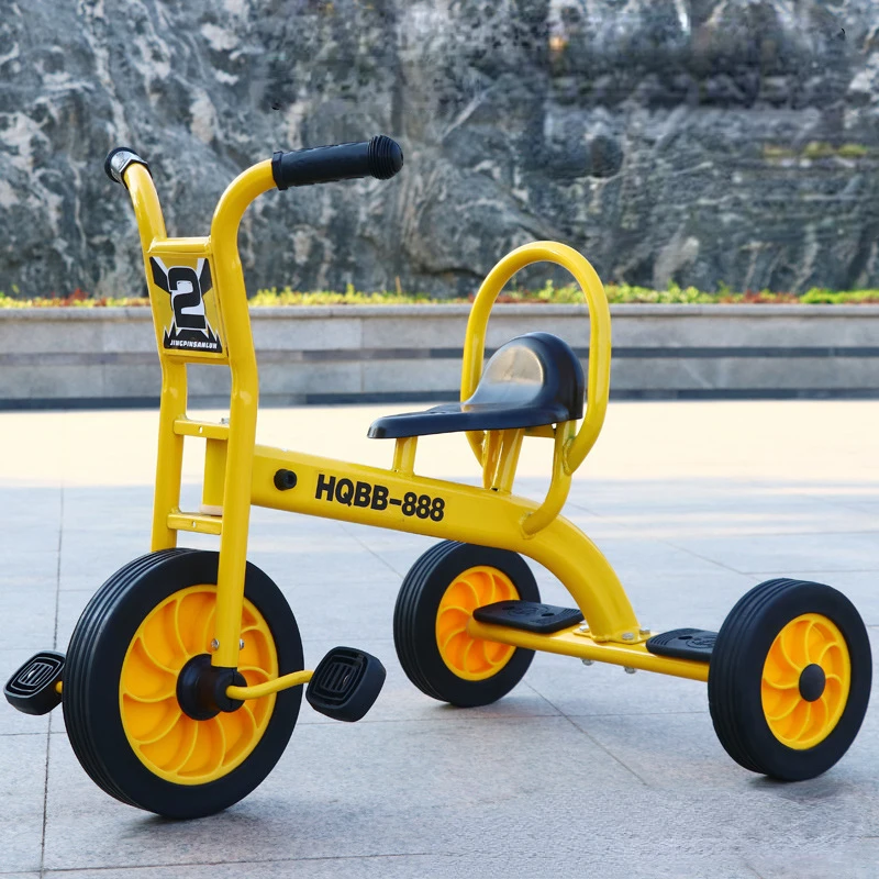 

Kindergarten Early Education Children's Tricycle, Rubber Wear-resistant Wheel Kids Bike , High Carbon Steel Frame Toy Bicycles