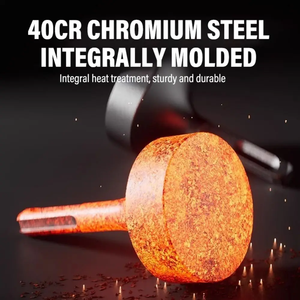 Broca de haste quadrada resistente, aço de alta dureza, alça hexagonal, ampla compatibilidade, resistente ao desgaste