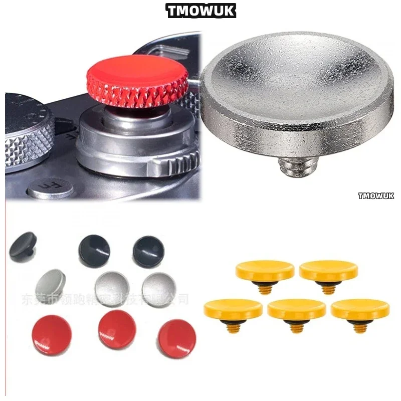 For A7M4 A6000 A6300 A6500 A5100 ZV-E10 RX1R II RX10 Premium Aluminum Alloy Shutter Release Buttons