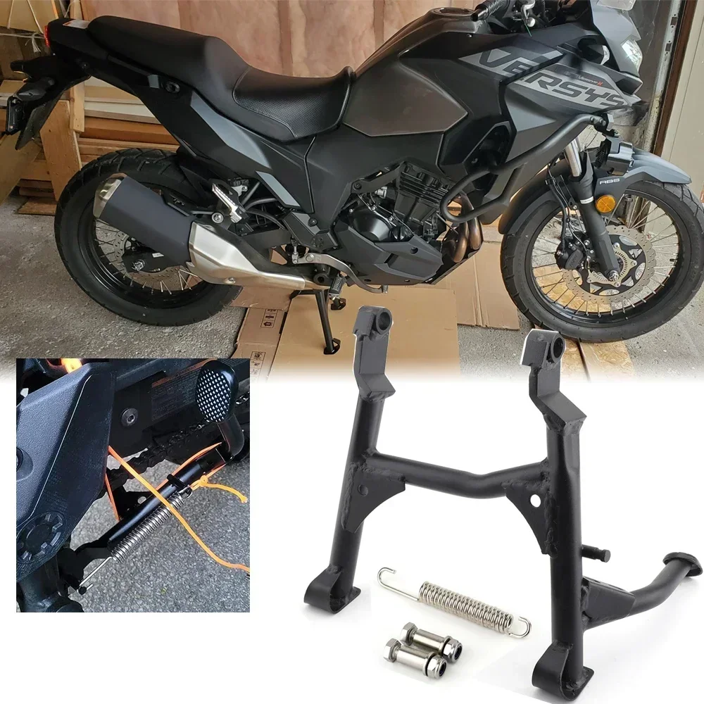 for Kawasaki Versys 300 Centerstand Center Foot Support Stand Mount X-300 Versys-X300 17-2022 2023 X300 Parking Kickstand Holder