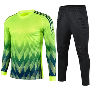 قمصان حراس مرمى كرة القدم للأطفال, زي كرة القدم للرجال والسيدات, واقي الكوع, قميص حارس مرمى كرة القدم, قمصان الرجبي, طقم رياضي, 2024 أفضل 8 طقم زي كرة قدم للمبيعات للنساء - No4