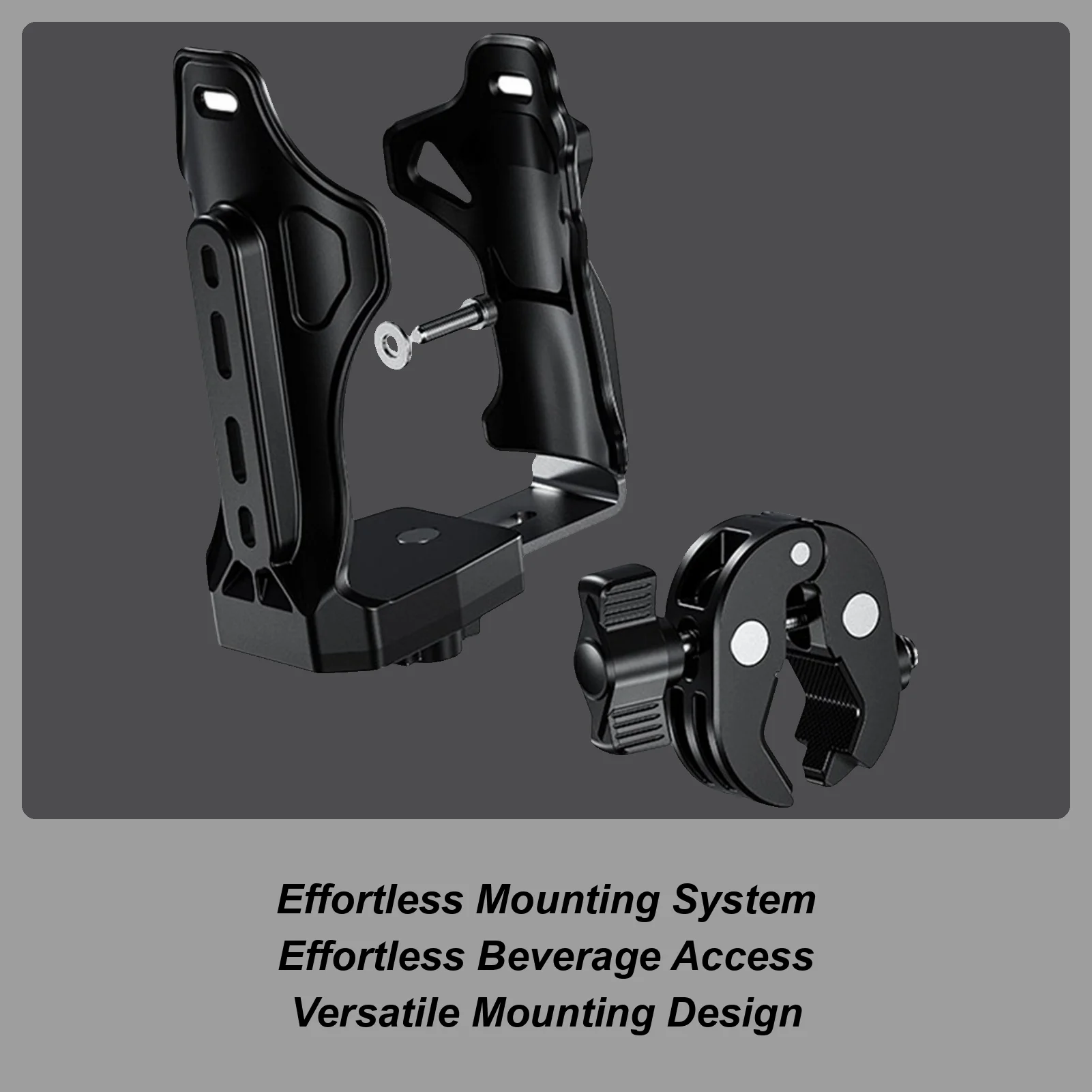 

Adjustable motorcycle water bottle holder, anti-theft cup holder, cycling cup holder, phone holder, mountain bike anti-theft cup