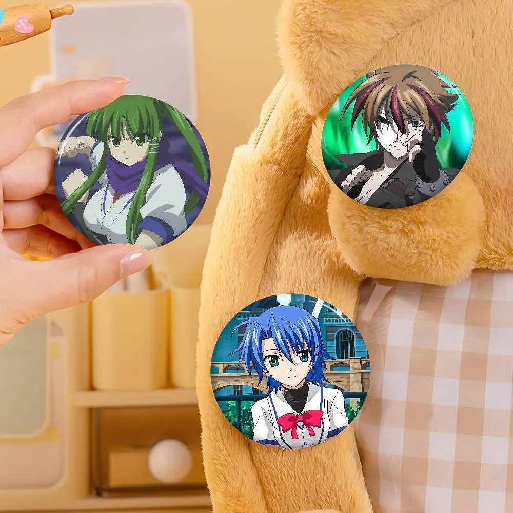 Anime D-DEMON KING DAIMAO Badges Round Exquisite Badge Brooches Creative Pins For Clothes Hat Backpack Gift Accessories