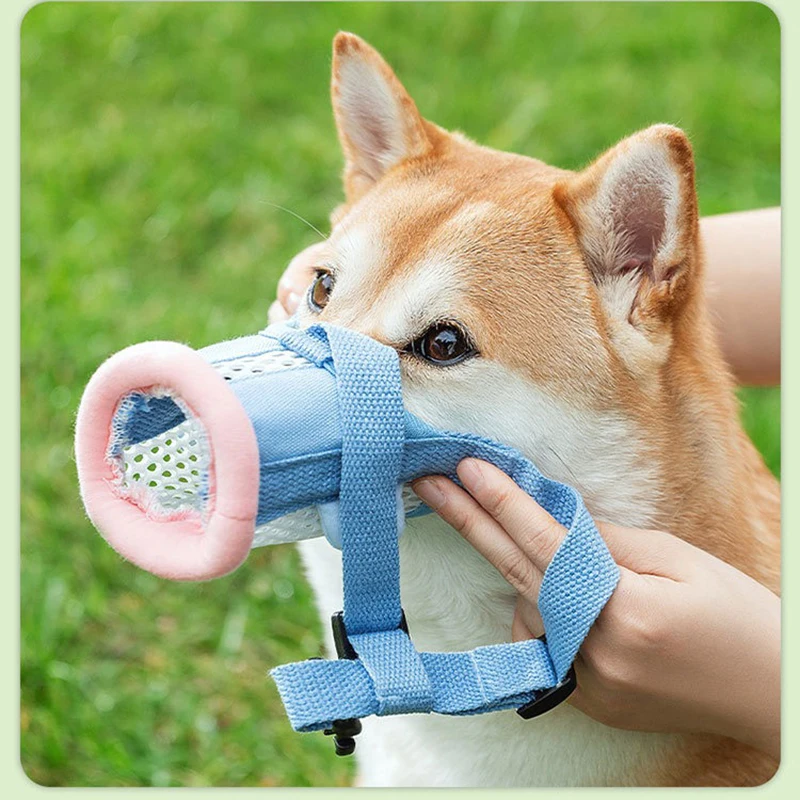 Dogs Outdoor Mouth CoversSecurity Bark StopperAnti-bite Mouth CoversComfortable Adjustable Anti-bite Mouth CoversPet Supplies