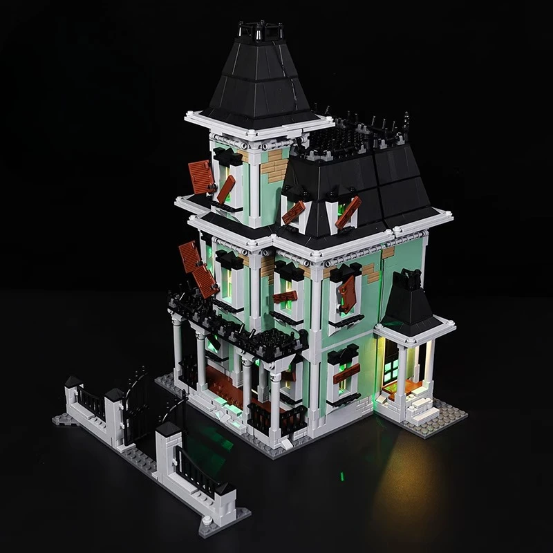 LED Lighting Set Suitable For LEGO Haunted House 10228 Building Blocks Bricks DIY Lamp Toys Set Not Include Model
