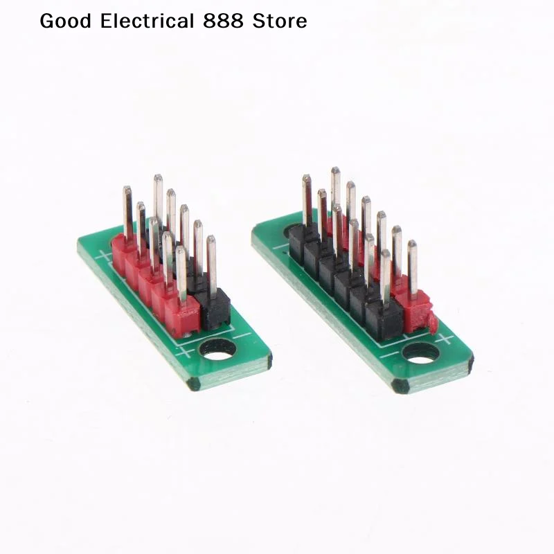 【G】1/5Pcs Terminal Block Pin Header Socket Pitch 2.54mm 2-Row 5P / 6P Pin Distribution Board / Wire Transfer Board