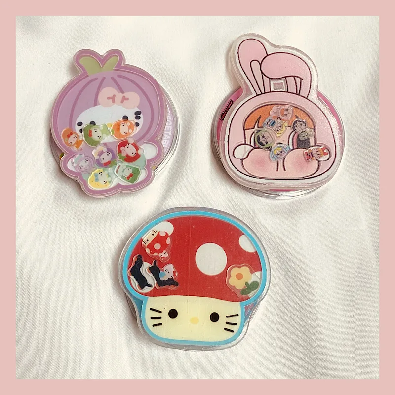 만화 머리띠 락킹 뮤직 마그네틱 브래킷, MagSafe 폰에 적합, 데스크탑 게으른 사람들을 위한 강력한 흡착력, 아이폰용