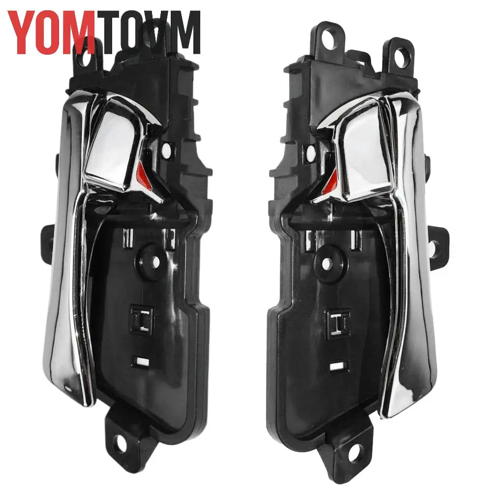 

Для Hyundai Sonata 2011-2014 черный, хромированный пластик + металлическая внутренняя дверная ручка 826203S000