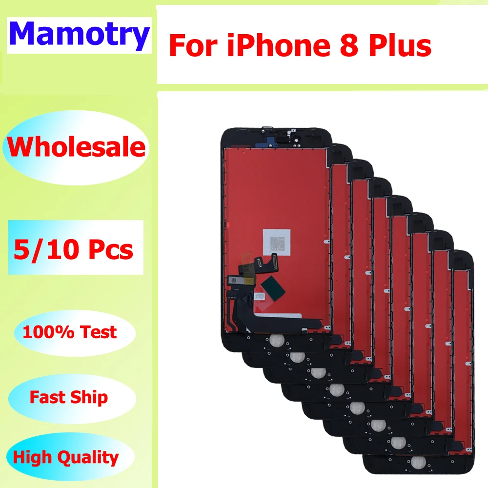 Wholesale 5/10 pieces/Lot For iPhone 8 Plus Screen Touch Lcd Display Assembly For For iPhone 8Plus