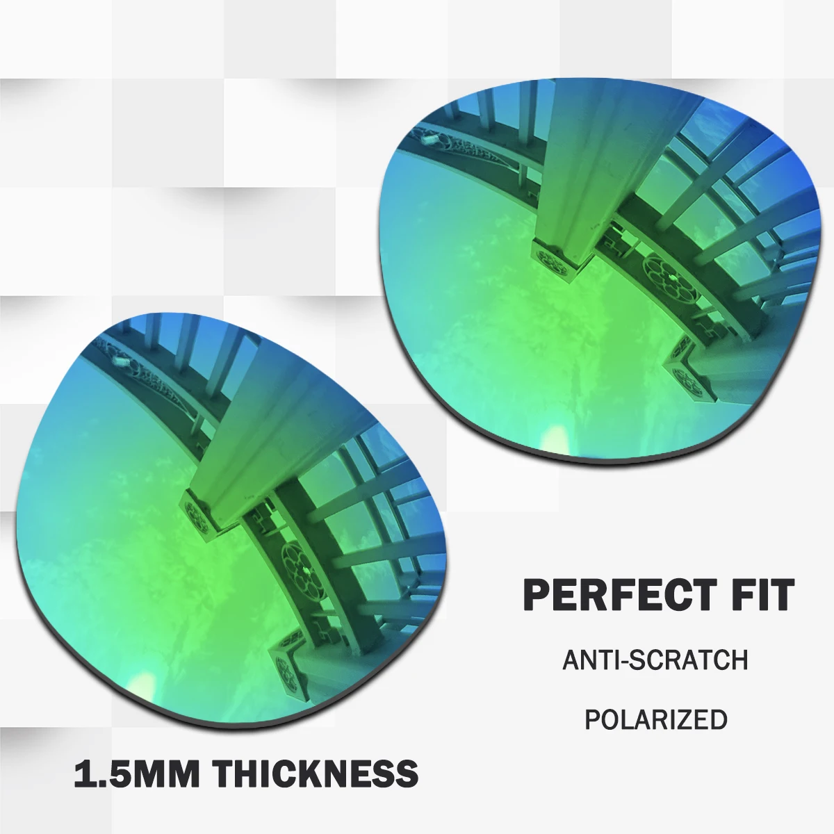 

Поляризационные сменные линзы с защитой от ультрафиолета на 100% для солнцезащитных очков RB4191 57 мм, защита от ультрафиолета на 100% - несколько вариантов цвета