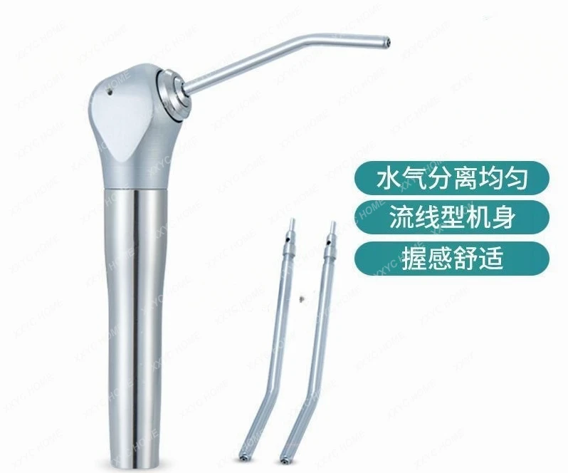 Dental Oral Material Three-Way Syringe Dental Chair Accessories Three-Purpose Spray Gun Water Gun Two Heads