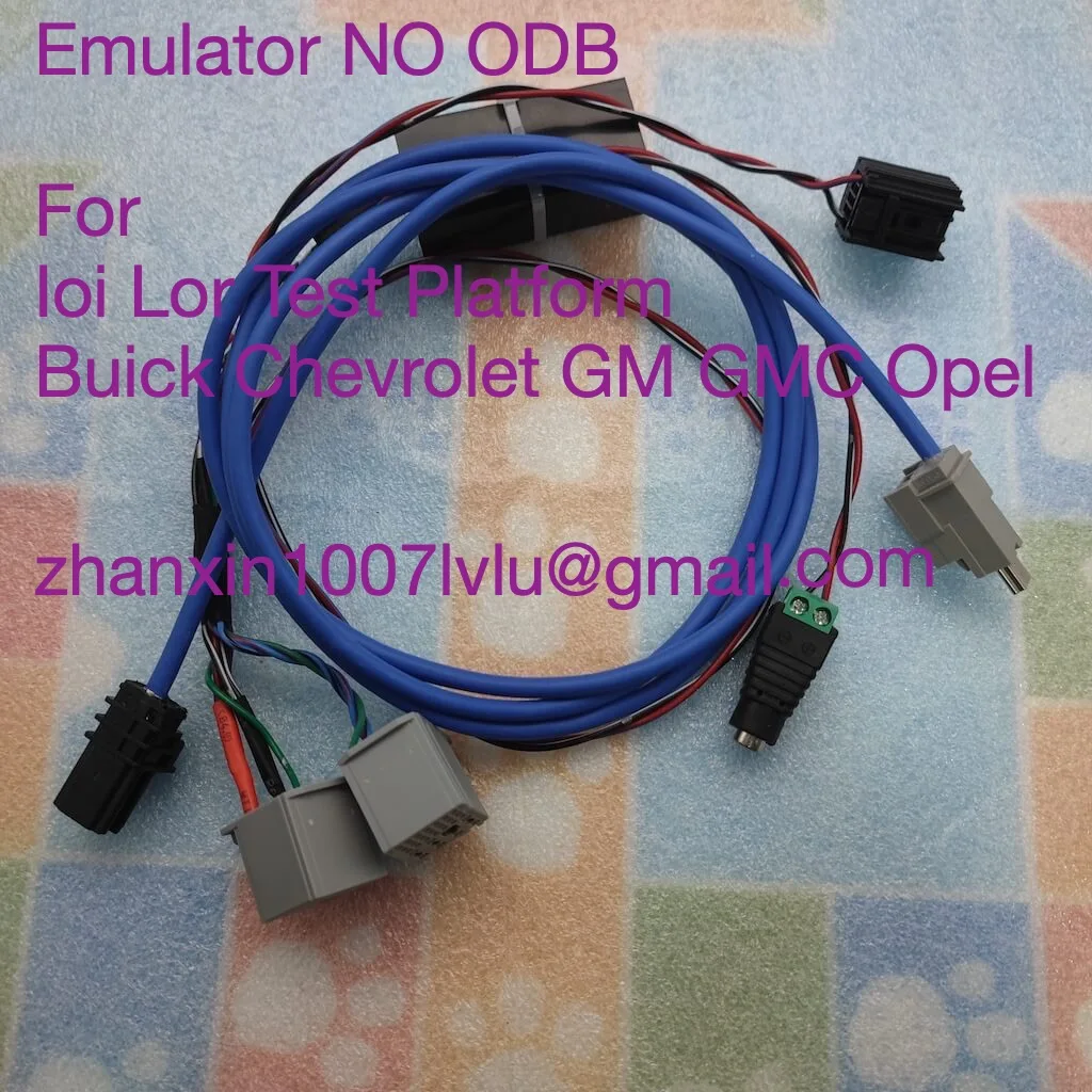 

Emulator Decoder Without OBD For IOI IOR Test Cable Platform GM GMC Buick Cadillac Chevrolet Opel Car Radio Test Bench Tools