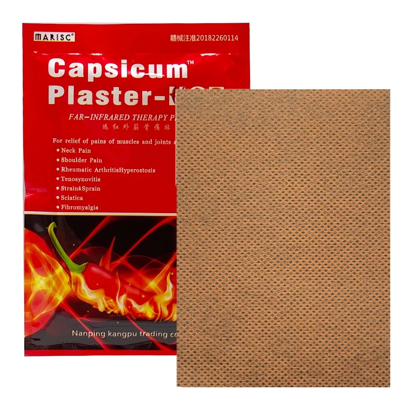 8pcs Capsicum Body Back Pain Care Patch Arthritis Rheumatoid Neuralgia Pain Relief Plaster Lumbar Back Analgesics Dressing