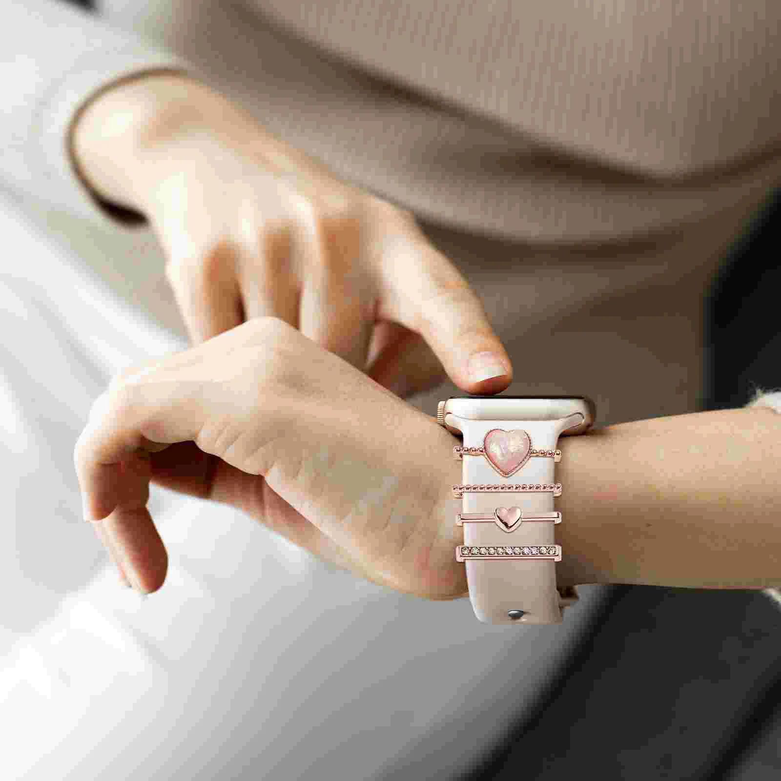 

Personalize Watchband Rings Strap Decoration Smart Decorative Accessories Wristwatch