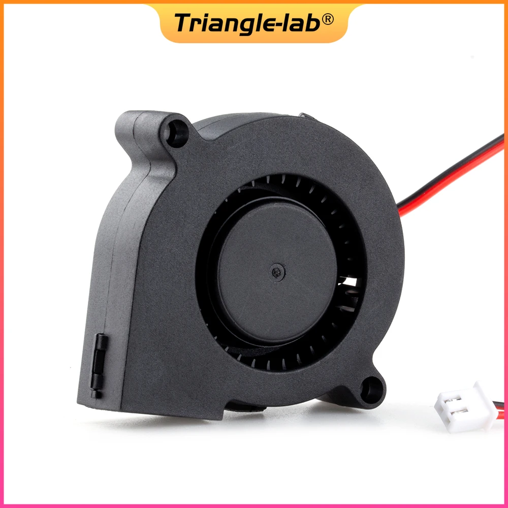 R Trianglelab 5015 blower fan High quality ball bearing cooling fan DC 12V/24V Brushless Cooling Heat dissipation for 3D printer