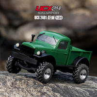 UDIRC 1:24 Full Scale RC Climbing Vehicle UCX2401 Car Model Indoor Off Road Remote Control Car Model