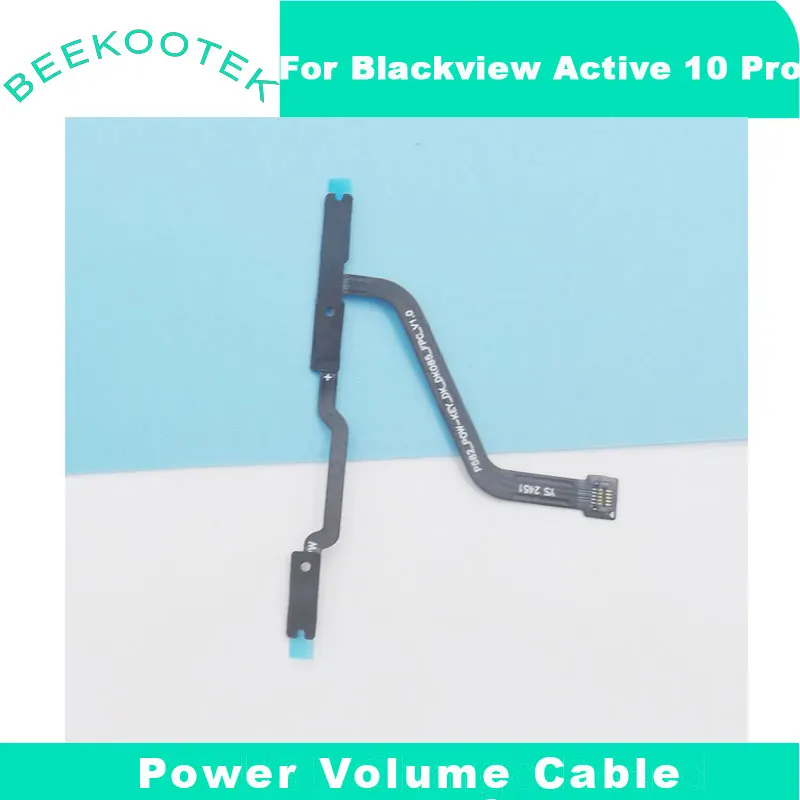 New Original Blackview Active 10 Pro Power Volume Button Cable Side Button Key Cable flex FPC For Blackview Active 10 Tablet