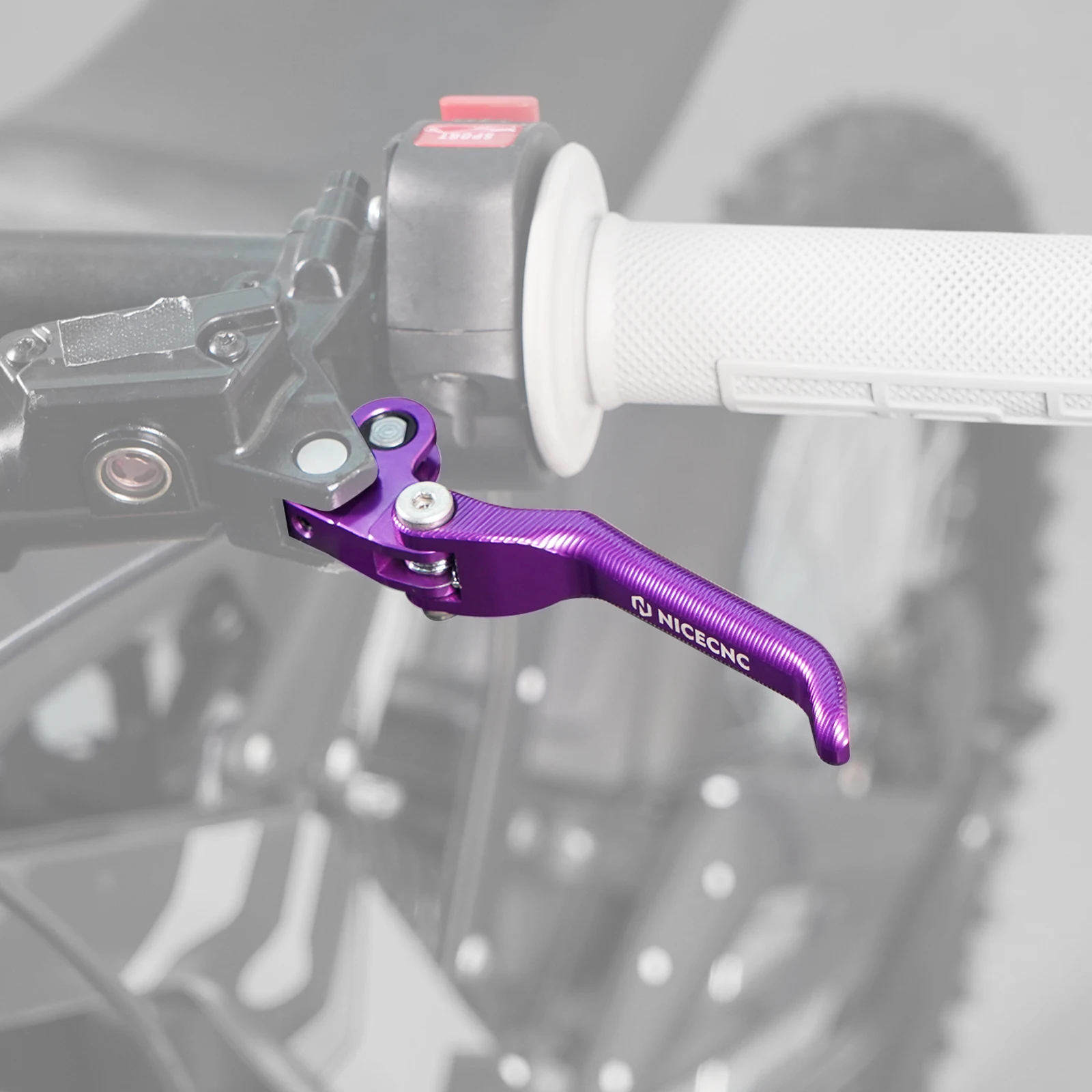 NICECNC For Surron light bee X S L1E Folding Front Rear Brake Levers For Segway X160 X260 Electric Dirt Bike 2023 2024 2025