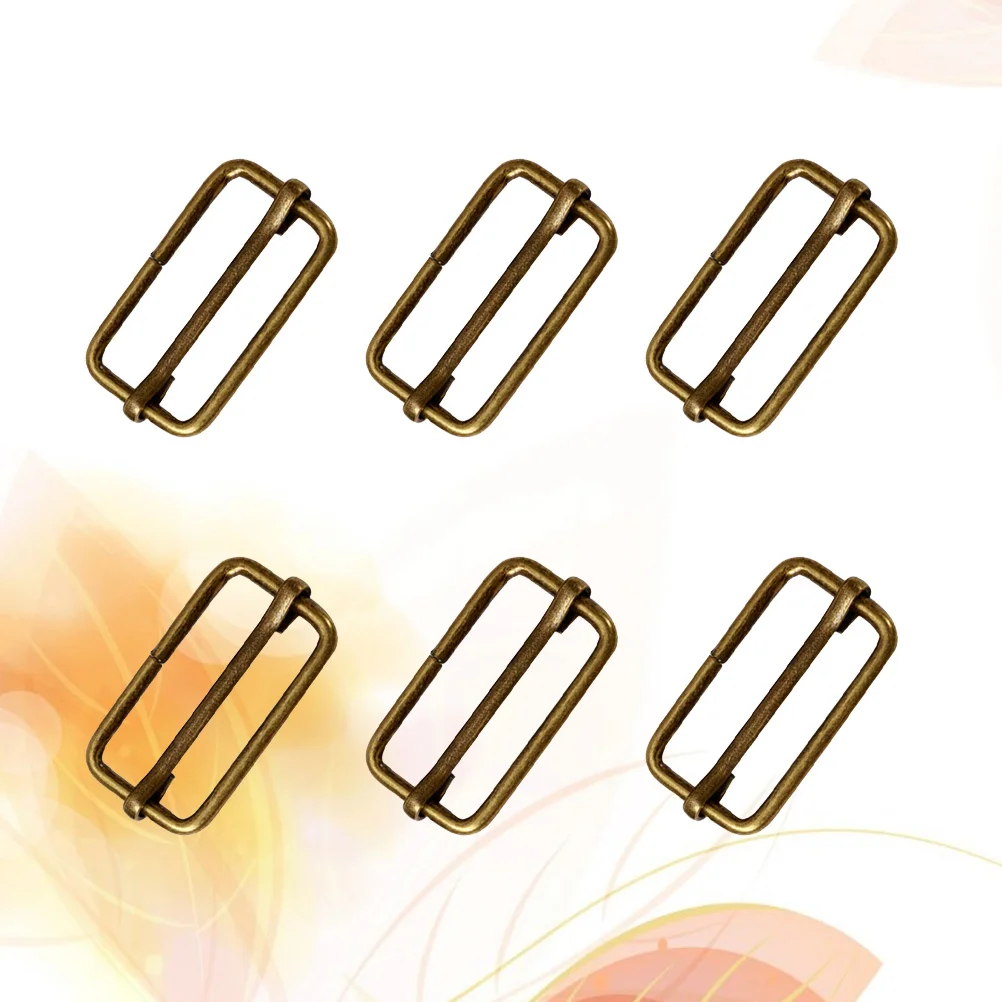 

20PCS Slide Belt Connection Roller Buckles Bag Strap Adjustable Metal Pin Buckles for Backpack Suitcase Clothes(Bronze)