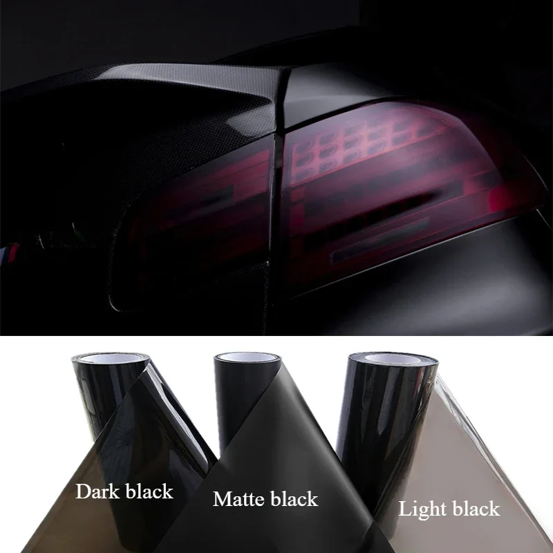 

Автомобильная пленка для фар, противотуманные фары, задний фонарь, виниловая пленка, наклейка, самоклеящаяся мотоциклетная виниловая пленка, украшение автомобиля