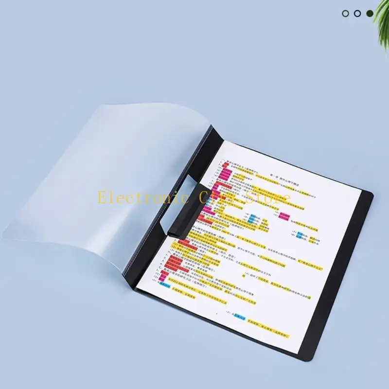 Mangas arquivo tamanho letra 6pcs com documentos documentos rotativos Organizador papel Hu8D